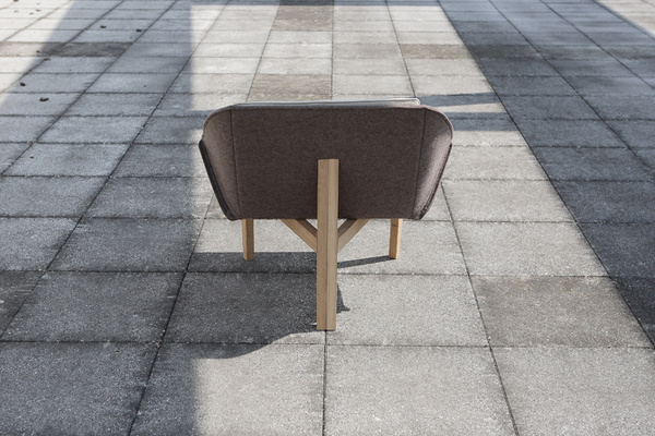 Chevalet by Thomas Merlin #minimalist #chair #furniture #minimal