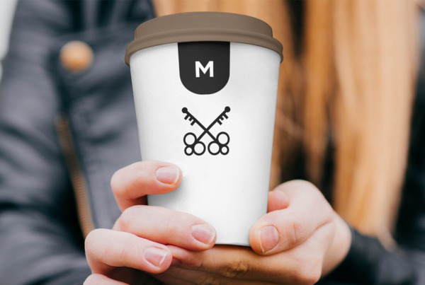 Coffee Cup PSD Mockup