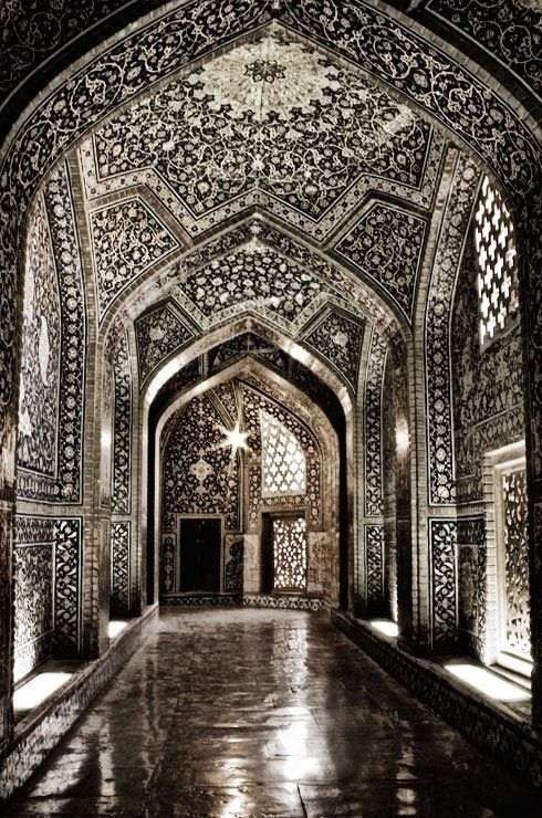 Sheikh Lotf-Allahs Masjid Isfahan – Iran #interior #pattern