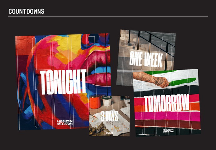 Mission Ballroom Branding on Behance