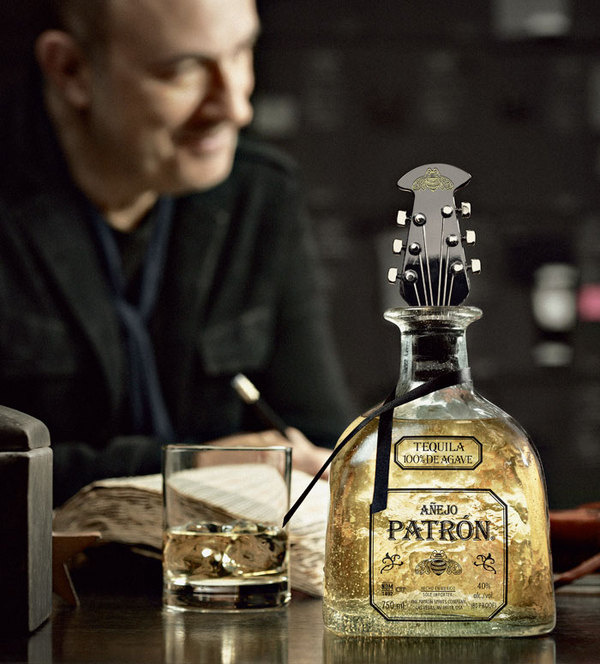John Varvatos for Patrón Limited Edition The Dieline #packaging