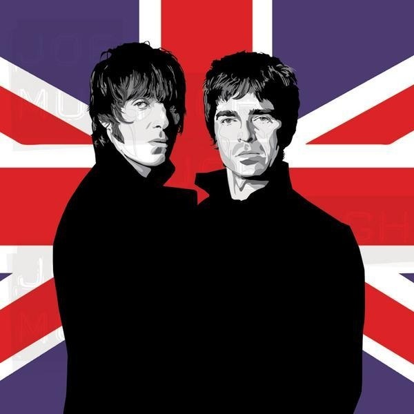 Joe Murtagh Vector Illustrations - Oasis #graphics #illustration #oasis #vector