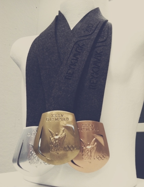 Reykjavik 2032 on the Behance Network #olympic #medal #identity
