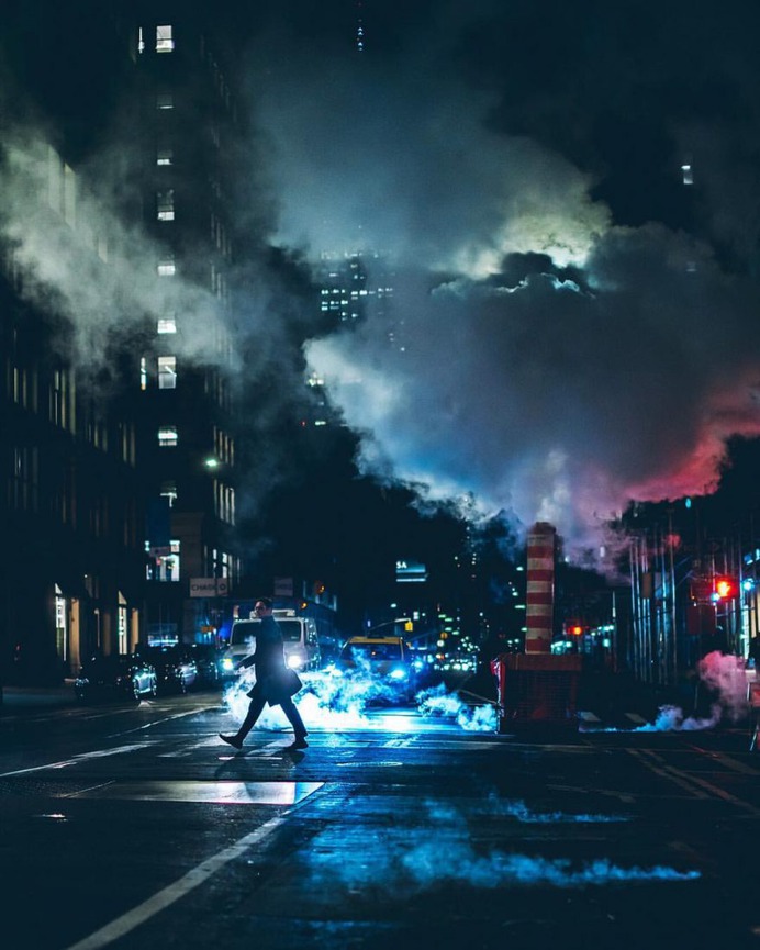 Moody and Cinematic NYC Street Photography by Mike Szpot