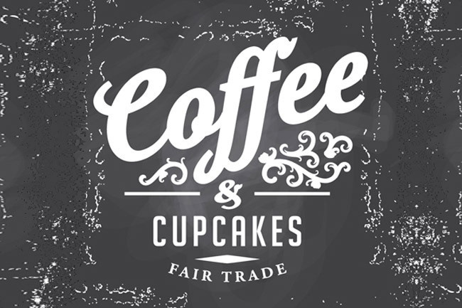 Coffee & Cupcakes #coffe #typeface #typography