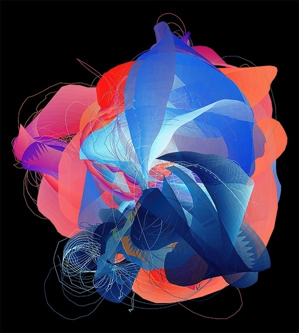 Unfold on Behance #generative art