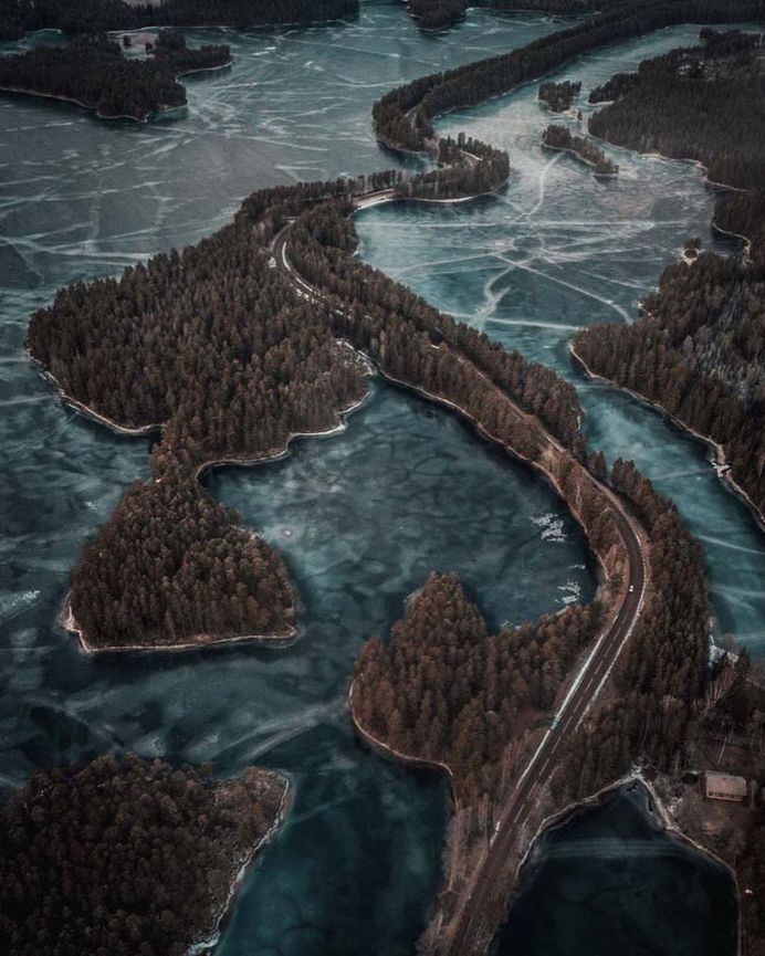 Moody and Subtle Drone Photography by Lewis Slade