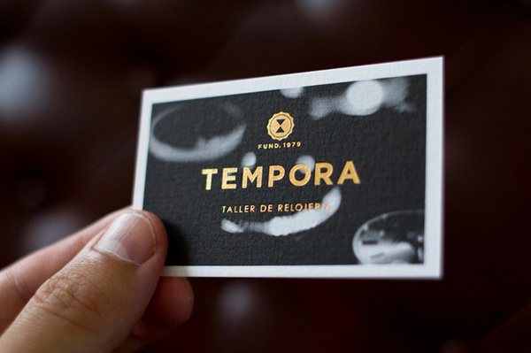 TEMPORA Business Card #card #business
