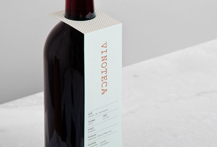 Vinoteca by dn&co #graphic design #print #label #wine