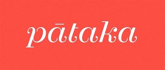 Eight Hour Day » Blog » The Best Thing I Saw Today • May 9, 2012 #logotype #pataka #lettering #klim