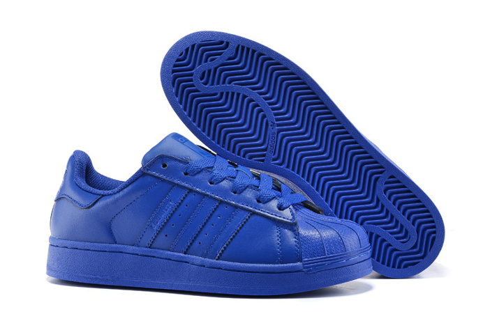 Adidas Originals Adidas Leather Men Blue