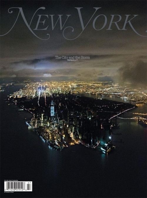 New york #typography #sandy #cover #hurricane #york #magazine #new