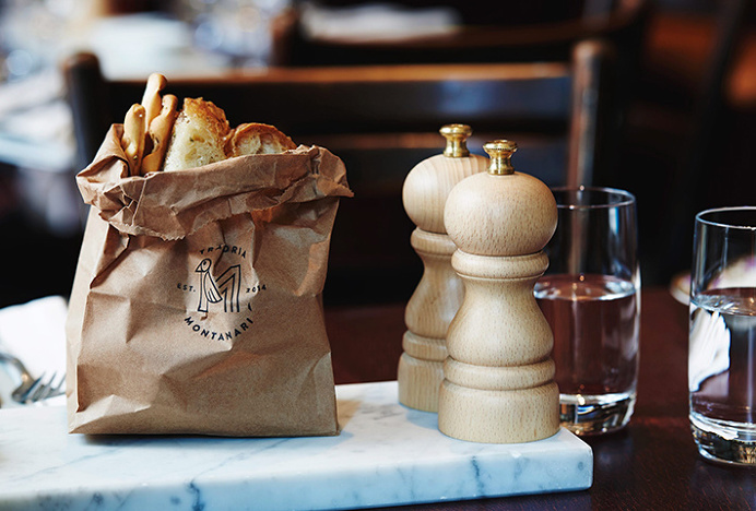 Trattoria Montanari by Twenty-Five Art House #bag #packaging