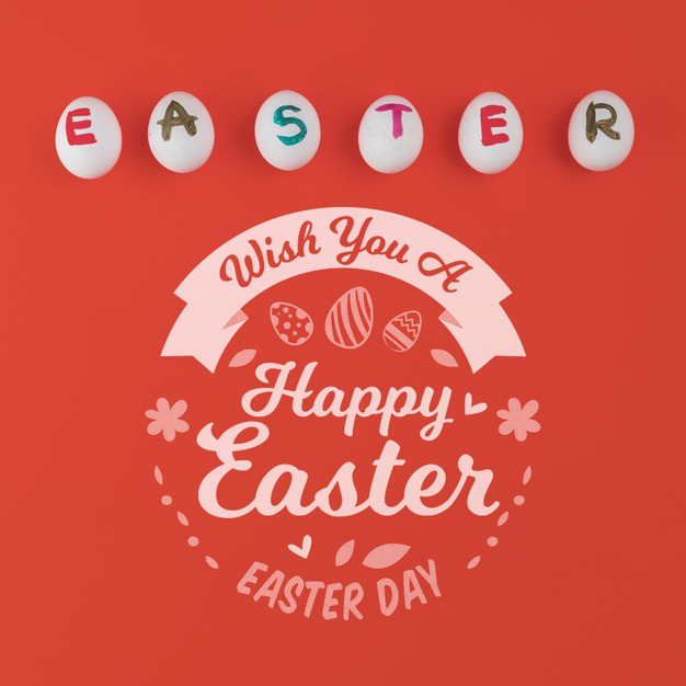 Happy easter day Free Psd. See more inspiration related to Flower, Mockup, Template, Paint, Spring, Celebration, Happy, Holiday, Letter, Flat, Mock up, Easter, Religion, Egg, Traditional, View, Up, Happy easter, Day, Top, Top view, Eggs, Flat lay, Cultural, Tradition, Painted, Mock, Seasonal, Easter day, Lay, Paschal and Painted egg on Freepik.