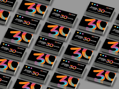 30SP business card (teaser) #colourful #angle #businesscard #iconset #branding #icon #30 #icons #black #set #identity #studio #logo #promotion