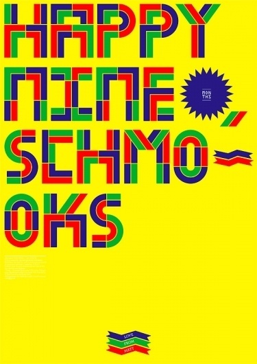 TYPOGRAPHY MISCELLANEOUS #shapes #matthew #poster #tambellini #typography