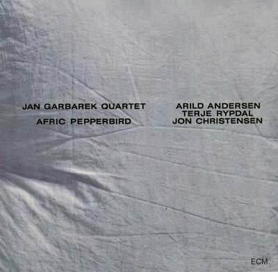 Images for Jan Garbarek Quartet - Afric Pepperbird #album #white #minimalism #cover #ecm #helvetica #records