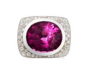 Turmalin-Brillant-Ring