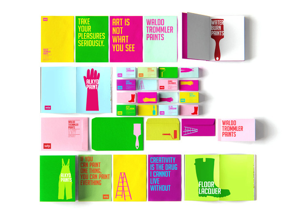 lovely stationery wtp4 #paint #colorful #branding