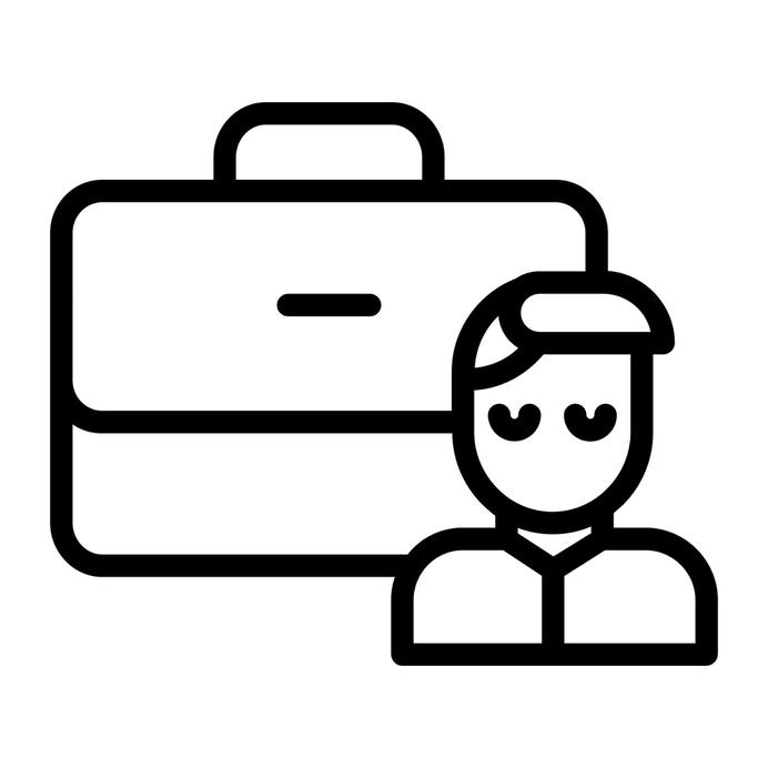See more icon inspiration related to portfolio, work, businessman, business and finance, miscellaneous, job, professional, briefcase, bag, business and suitcase on Flaticon.