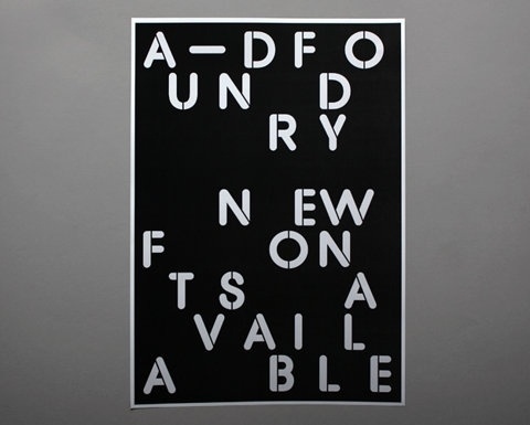 FFFFOUND! | F A M I L Y #stencil #type #black #poster