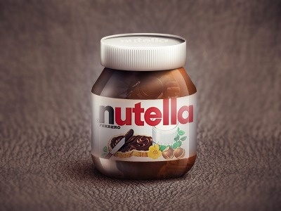 Dribbble - Nutella by Alexander | Alxquare #nutella #logo #typography