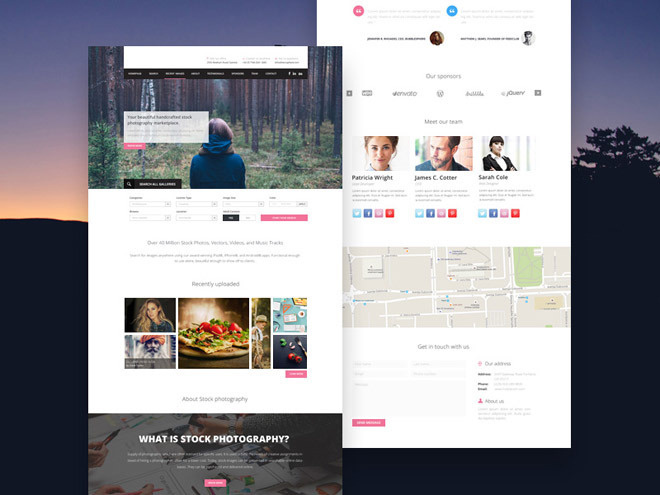 Innosphere : Multipurpose PSD Web Template