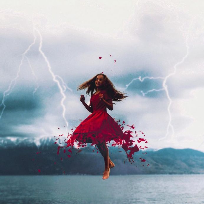 Surreal Portrait Photo-Manipulation by Instagram Star Annegien Schilling