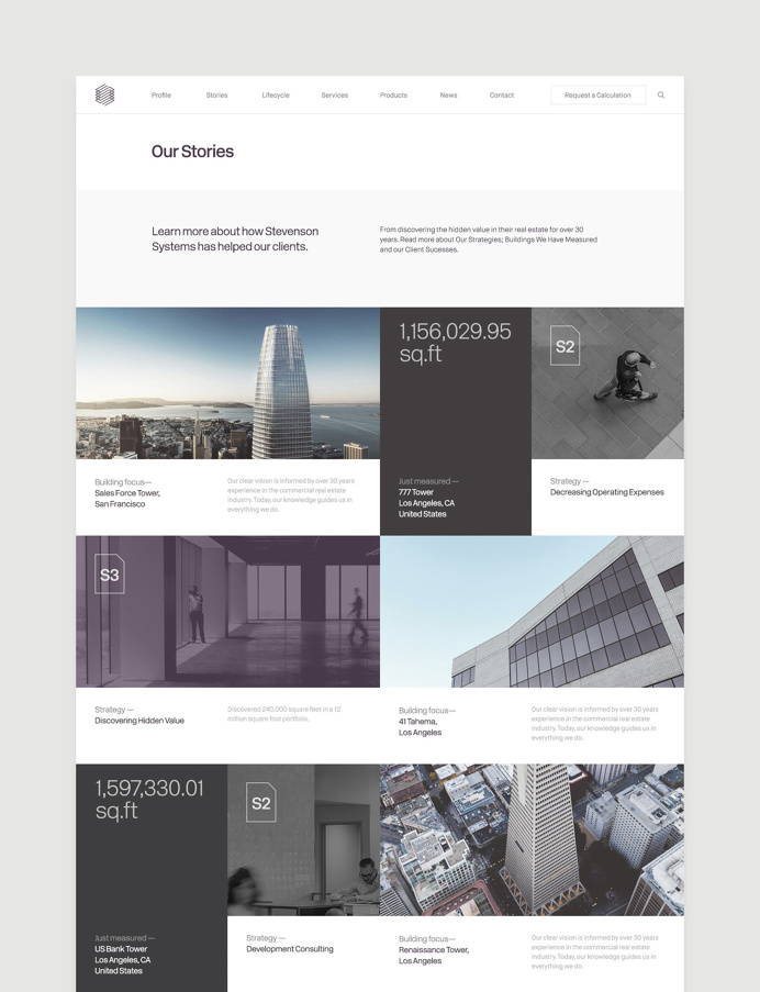 Stevenson Systems by Socio Design, United Kingdom #brand #identity #logo #web #ui #website #layout