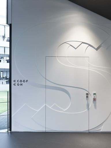 adidas laces signage system and interior design #interior #adidas #laces #design #system #signage