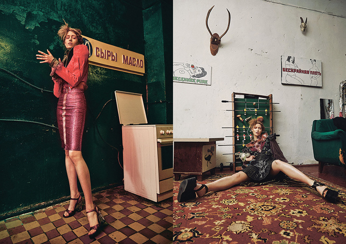 Photography by Evgeniy Kuznetsov, fashion by Nike Shabashova