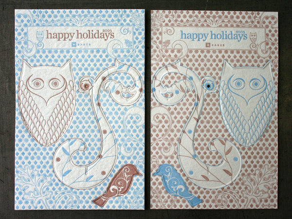 Letterpress Love With Baker Associates « Beast Pieces #ornament