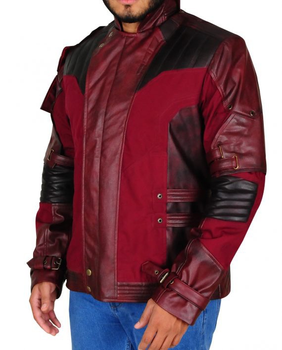 Star Lord Cosplay Leather Jacket (7)