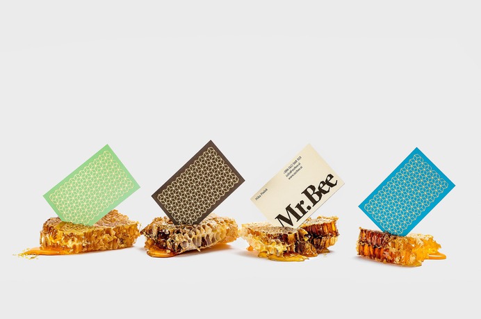 Mr.Bee - Mindsparkle Mag Mr.Bee branding project designed by Diano Kitanovski is a small family owned honey business located in the Styria region of northeast Slovenia. #logo #packaging #identity #branding #design #color #photography #graphic #design #gallery #blog #project #mindsparkle #mag #beautiful #portfolio #designer