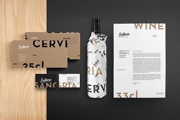 Baldoria – Garrafeira x Bar on Behance #brand