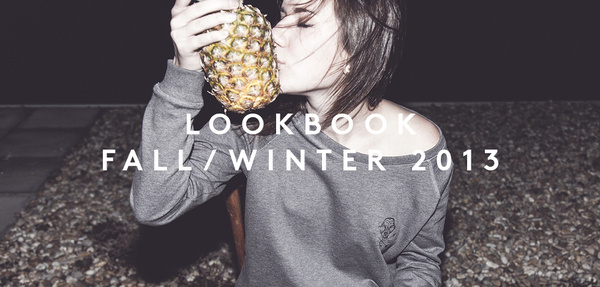 www.nullkommasiebenprozent.com #cookbook #girl #sweatshirt #kiss #photography #nullkommasiebenprozent #fashion #pineapple #typography