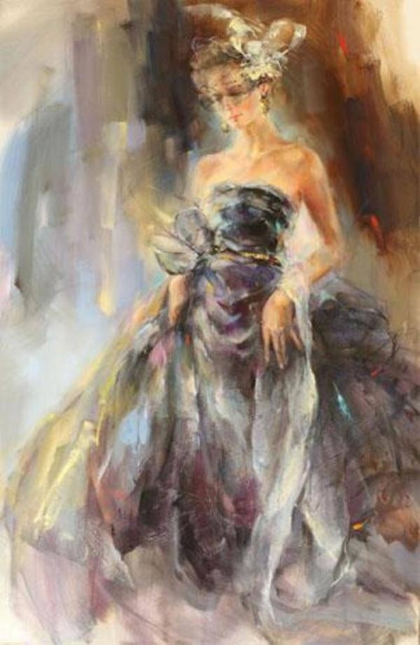 Romantic Paintings by Anna Razumovskaya #romantic #anna #razumovskaya #paintings