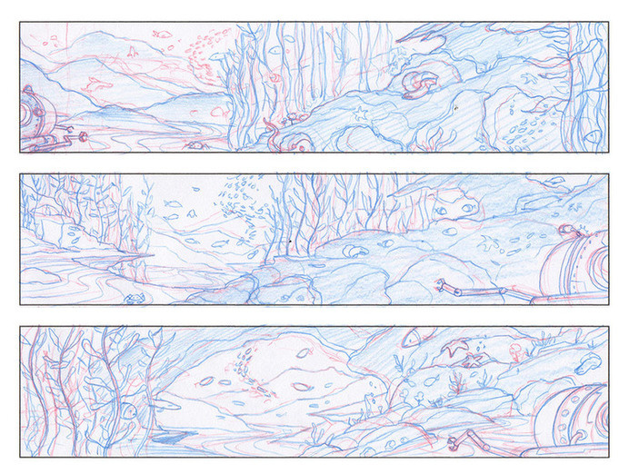 NHM · Seamobile · Pencil Sketches #sketches #process