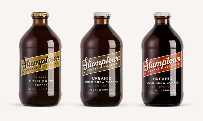 New Logo and Packaging for Stumptown Cold Brew by Column