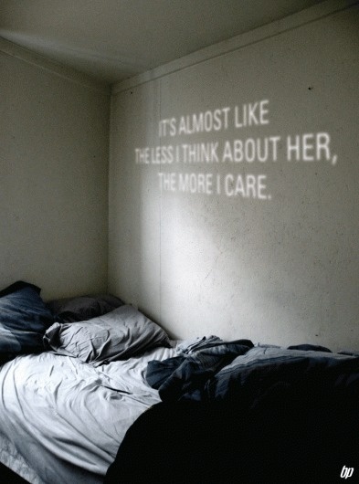The More I Care : Brendan Prince #photography #typography