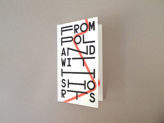 From Poland With Shorts by Edgar Bak #distorted #typography