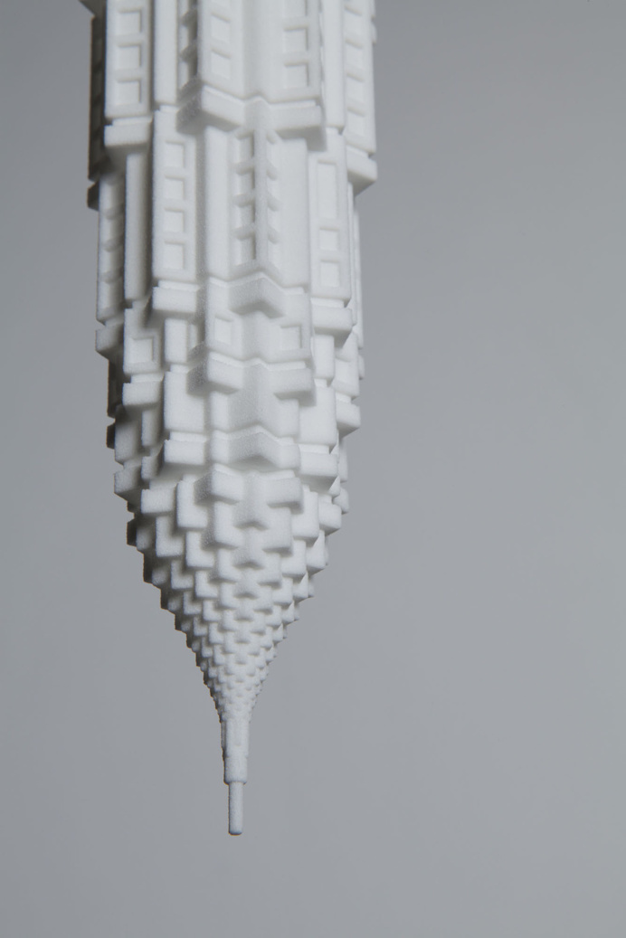 3D Printed Lightbulbs Shaped Like Skyscrapers