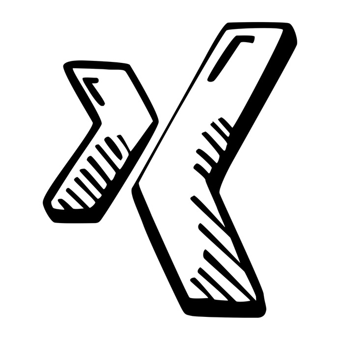 See more icon inspiration related to xing, logotype, logo, social network, social media and social on Flaticon.