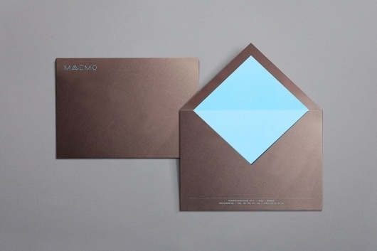 Bureau Bruneau #envelope #stationary