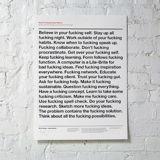 whiteposter-001.jpg (622×622) #fuck #design #graphic #quotes #poster #type