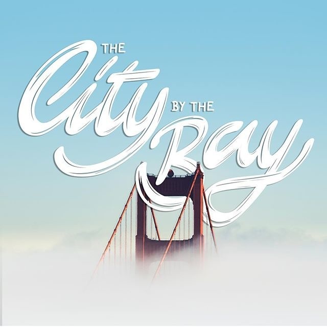The City by the Bay. 🌉 . . . Background by @joshuasortino on @unsplash