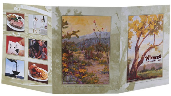 Art Presentation Folder Design