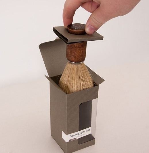 lovely-package-sergey-grigoryan8.jpg (538×550) #mens #packaging #products #shaving #pigeon #brush
