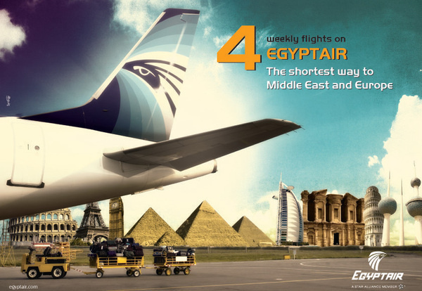 miscellaneous Ads on Behance #egyptair