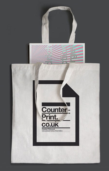 counter print bag #typography
